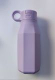Пляшка для води з харчового силікону Pastel Lilac 293857985729 фото