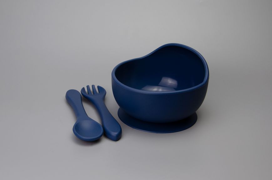 Набір дитячого посуду для годування Baby Blue 500478872711 фото